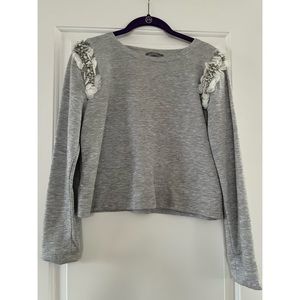 Zara woman size medium gray sweater